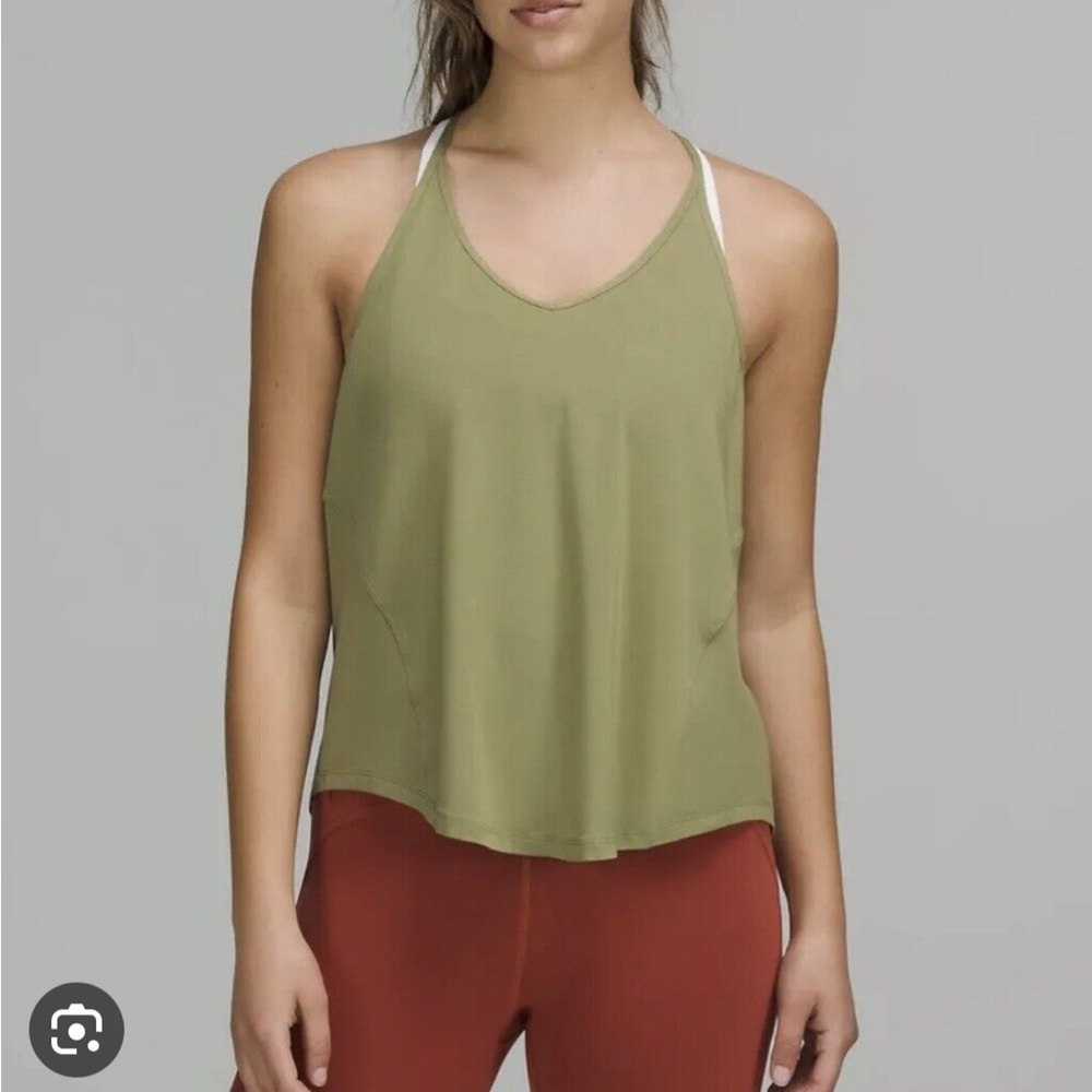 Lululemon Modal-Silk Yoga Tank Top - Picture 1 of 6